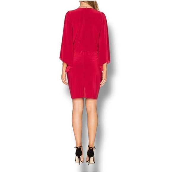 NWOT MISA Pink Mini Teget Mini Dress - Size Medium - Picture 3 of 13